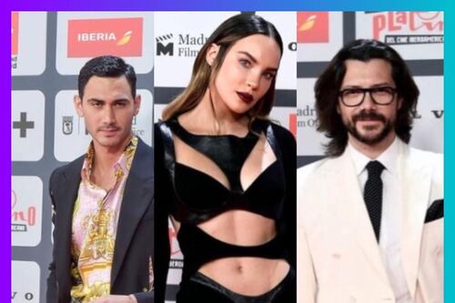 Premios Platino 2022:Celebridades optaron por la tendencia en looks negros en la alfombra roja