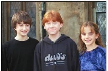 Estos son los mensajes que se envían Emma Watson, Daniel Radcliffe y Rupert Grint por whatsapp