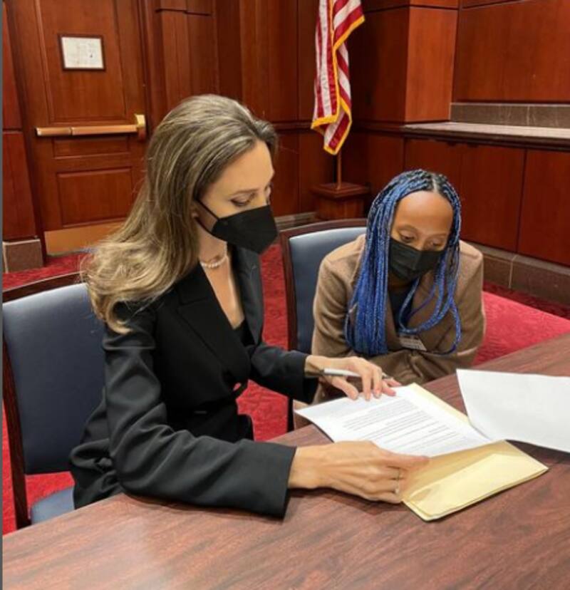 Zahara Jolie-Pitt continua los pasos de activismo de su madre - Créditos: Instagram