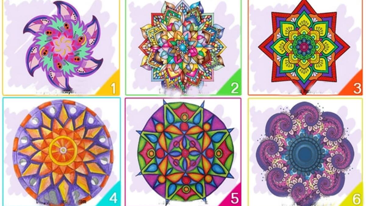 ¿Cuál es tu poder mágico oculto? Descúbrelo a través de estos mandalas