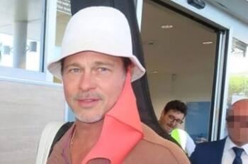 Brad Pitt llegó a Roma donde también se encuentra su ex Angelina Jolie y sus tres hijas