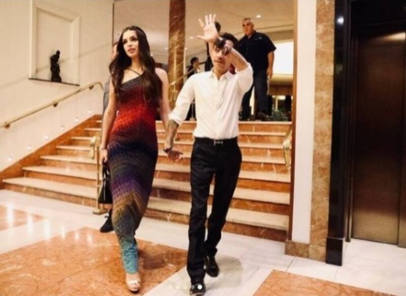 Nadia Ferreira y Marc Anthony llegaron a España para continuar con la gira del cantante - Créditos: Instagram