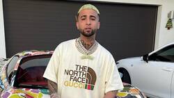 El cantante cubano Ovi presume lujosa corona de oro de casi un kilogramo