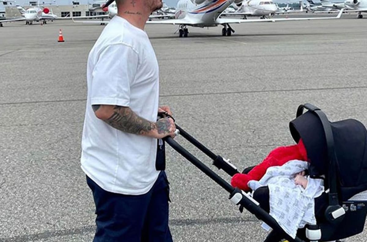 J Balvin publicó la primera foto con su pequeño hijo, Río