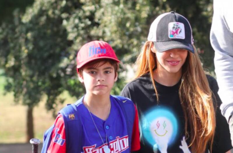 Shakira apoya a Milan en su último partido - Créditos: Instagram