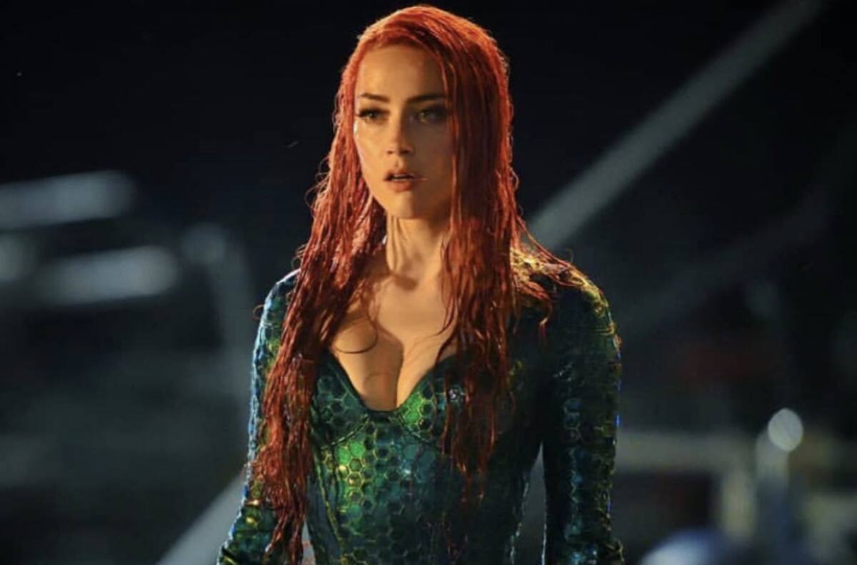 Amber Heard aparecerá solo 10 minutos en la nueva cinta de 'Aquaman'