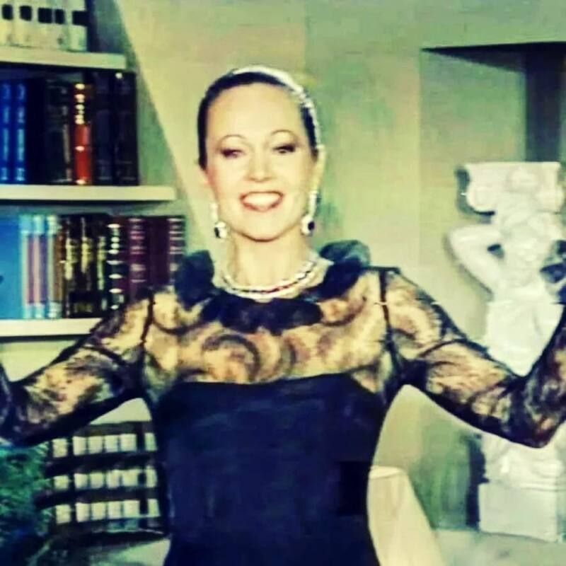 La conductora, actriz y modelo murió a los 87 años de edad - Créditos: Instagram