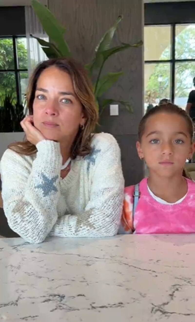 Adamari López y Alaïa Costa se dejan ver con profunda tristeza - Créditos: Instagram