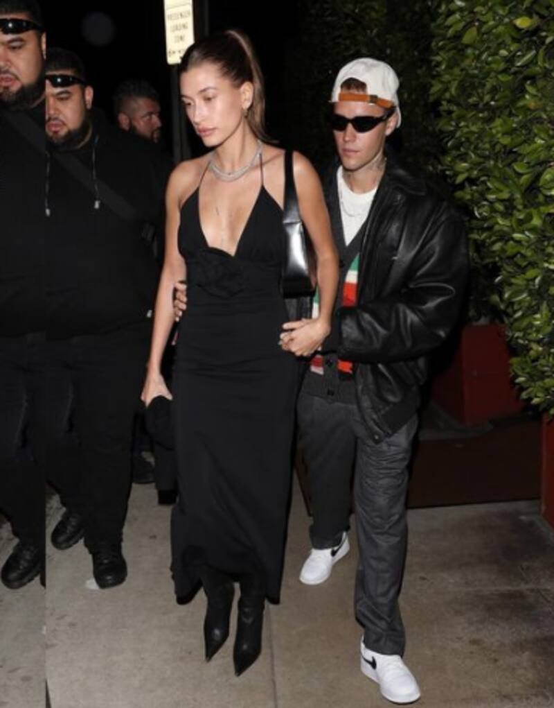 Luego de que Hailey atravesara por un momento difícil en su salud, se deja ver con su esposo y Kendall Jenner - Créditos: Instagram