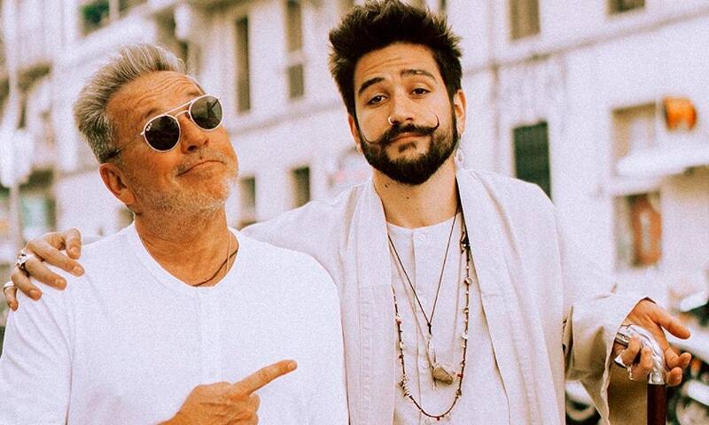 Camilo recibe felicitación de su suegro - Créditos: Instagram