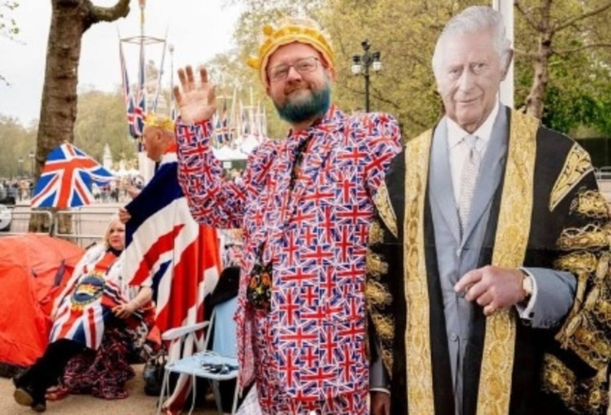 A un día de la coronación ya se siente el ambiente festivo en las calles de Londres - Créditos: Instagram