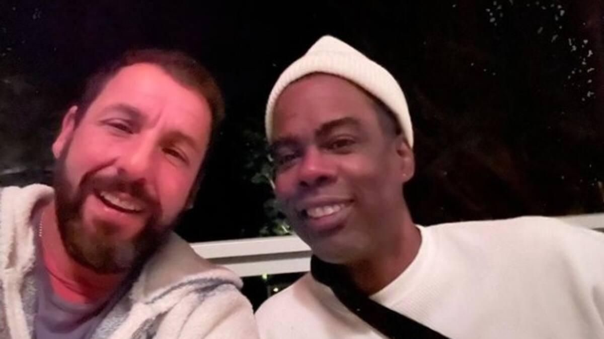 Adam Sandler se burla de Chris Rock y le adelanta su futuro