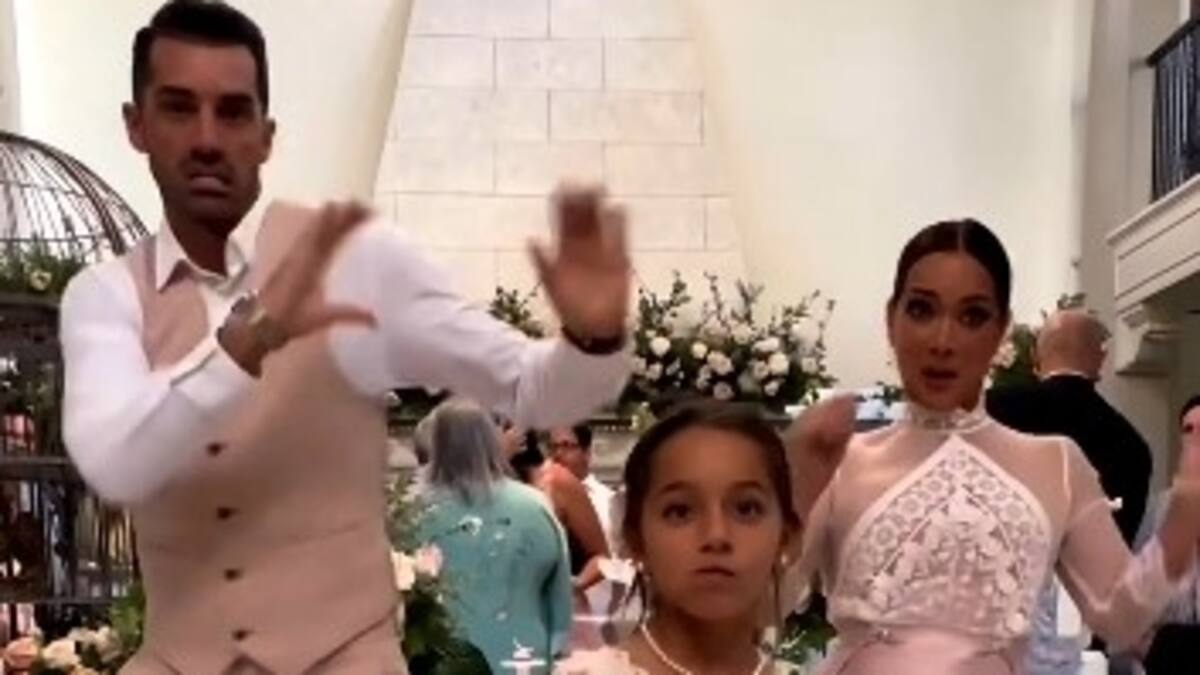 Adamari López, Alaïa y Toni Costa unen talentos para coreografía de Primera Comunión