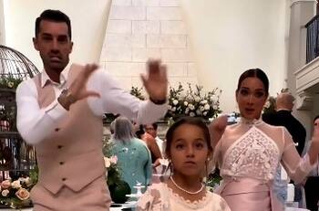 Adamari López, Alaïa y Toni Costa unen talentos para coreografía de Primera Comunión