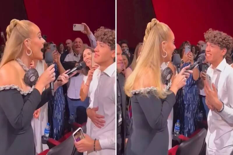 El joven no pudo sostener el llanto.