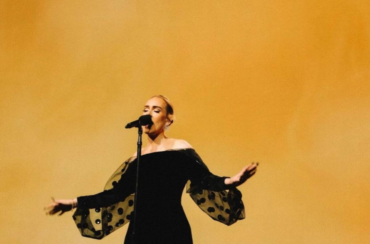 El comentado look que escogió Adele para su show en Las Vegas