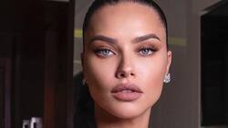 De esta original manera Adriana Lima reveló el sexo de su bebé