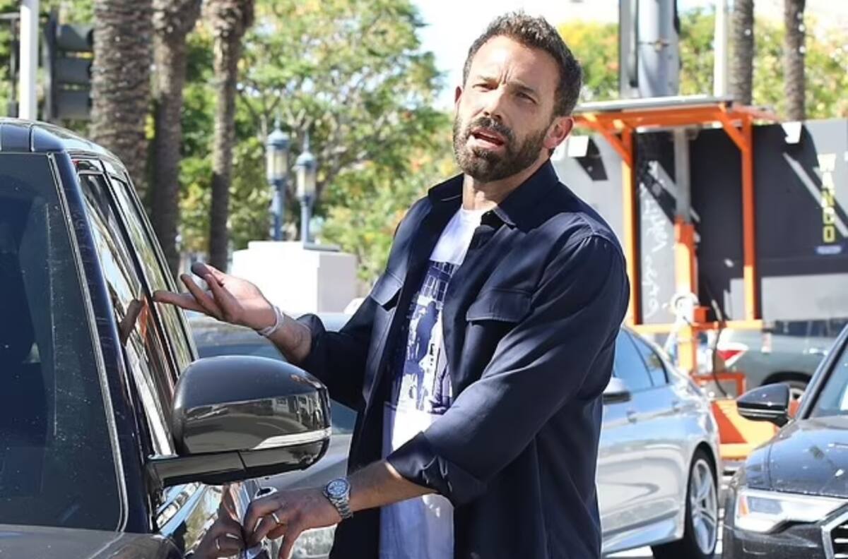 Ben Affleck no encuentra a Jennifer Garner cuando la visita de urgencia y espera ansioso su llegada