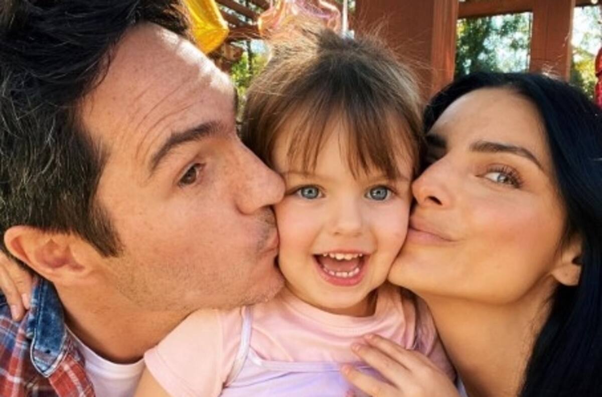 Aislinn Derbez y Mauricio Ochmann juntos de nuevo por su hija Kai