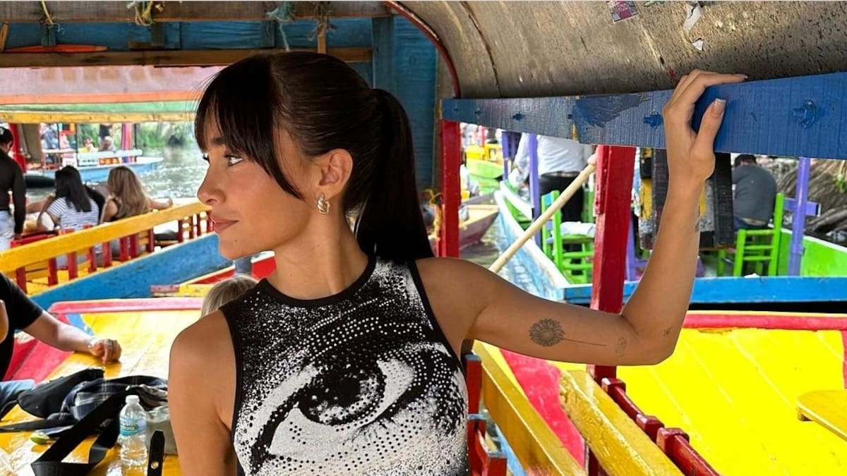 Aitana visita México y comparte especiales recuerdos de un misterioso lugar