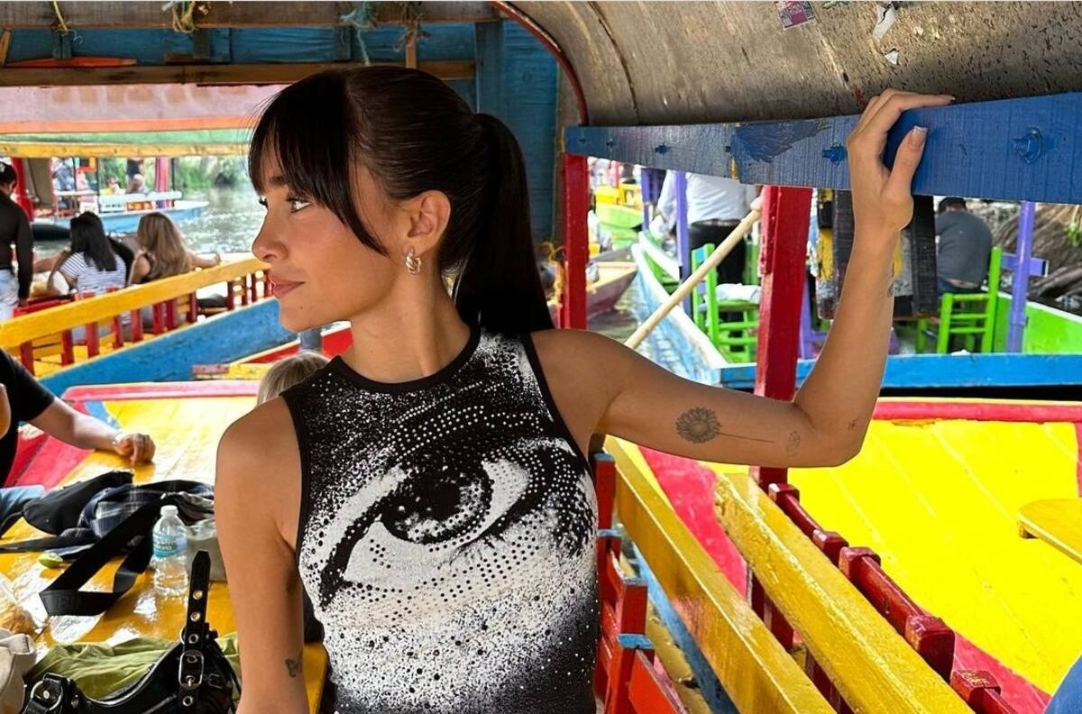 Aitana visita México y comparte especiales recuerdos de un misterioso lugar