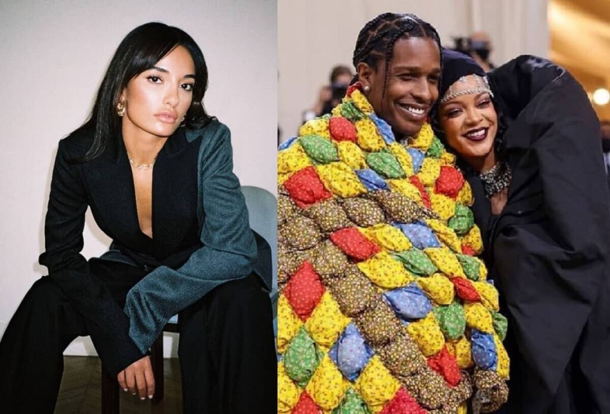 Amina Muaddi responde a quienes la relacionan con A$AP Rocky, pareja de Rihanna - Créditos: Instagram