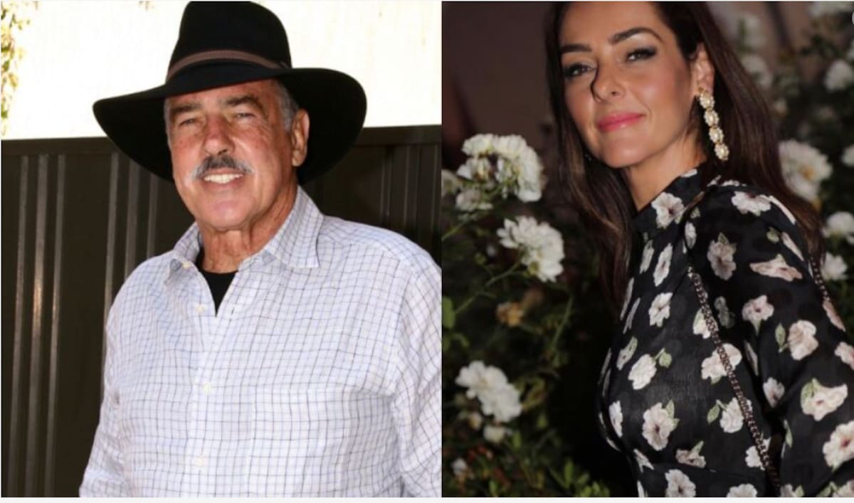 Andrés García y su hija Andrea siguen alejados - Créditos: TWITTER