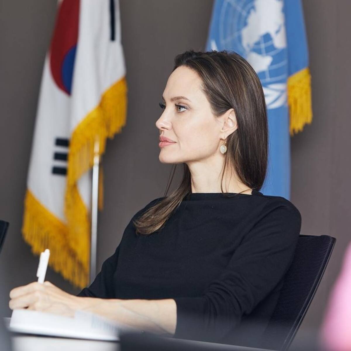 Angelina Jolie forma parte de ACNUR desde el 2001 - Créditos: Twitter