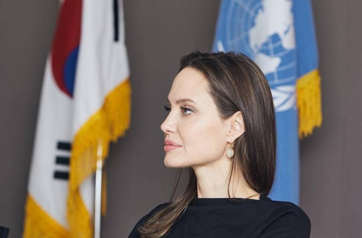 La foto con que Angelina Jolie anunció que deja de trabajar para los refugiados de ONU tras 20 años