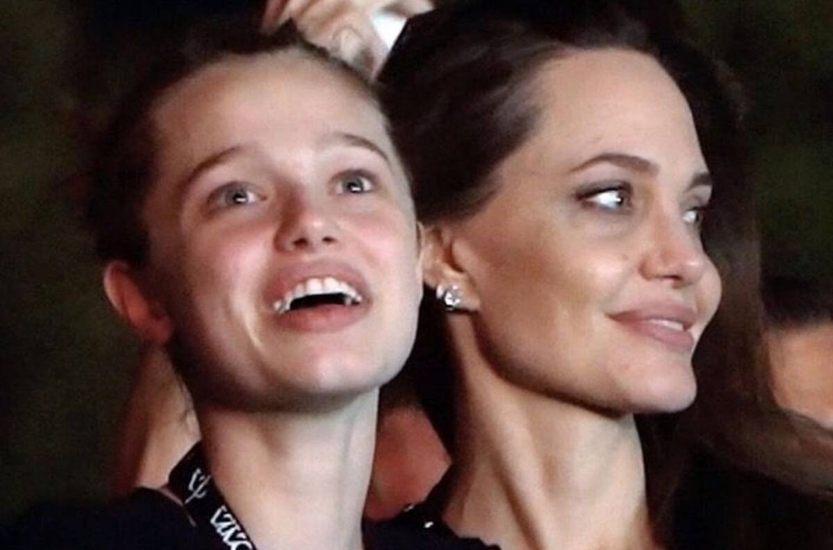 Shiloh Jolie-Pitt acompaña a Angelina Jolie a cita con joven actor en Londres