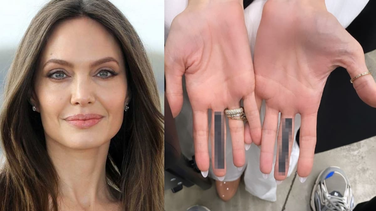 ¿Un mensaje para Brad? El enigmático nuevo tatuaje de Angelina Jolie desata rumores
