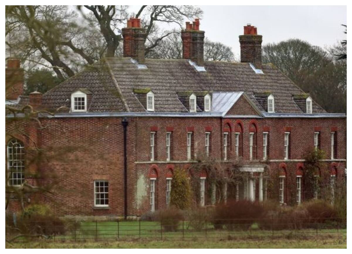 La casa donde vivían los príncipes de Gales en Anmer Hall, Norfolk.