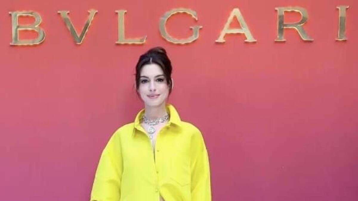 Anne Hathaway causa revuelo al reunirse con una estrella de k-pop e importante modelo