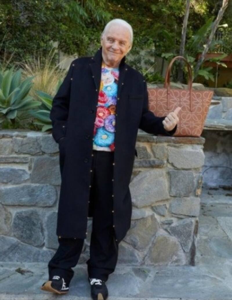 Anthony Hopkins vuelve a sorprender con sus pasos de baile - Créditos: Instagram Anthony Hopkins