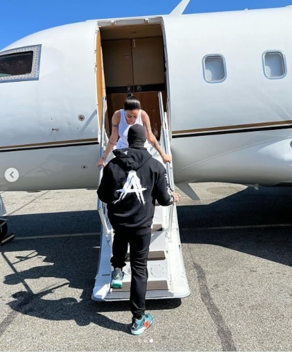 Anuel AA está muy contento por los pasos que da su novia - Créditos: Instagram