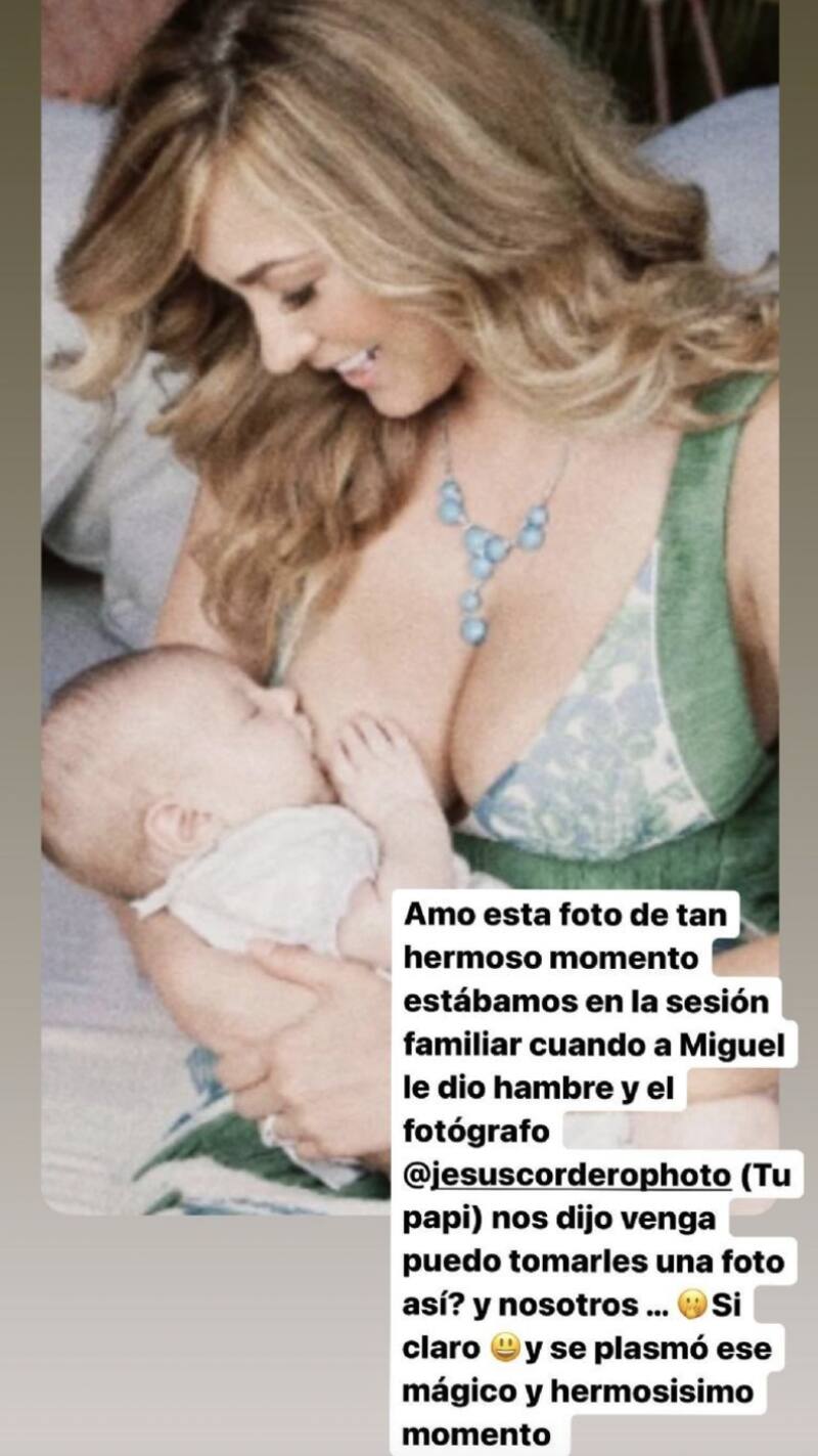 Aracely Arámbula comparte foto íntima con Miguel - Créditos: Instagram