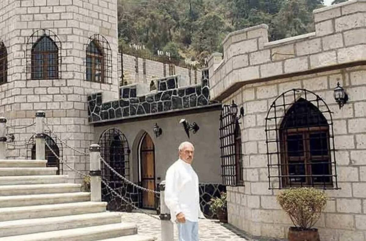 Así es "El Castillo", la millonaria mansión de Andrés García, que acusa que le robaron