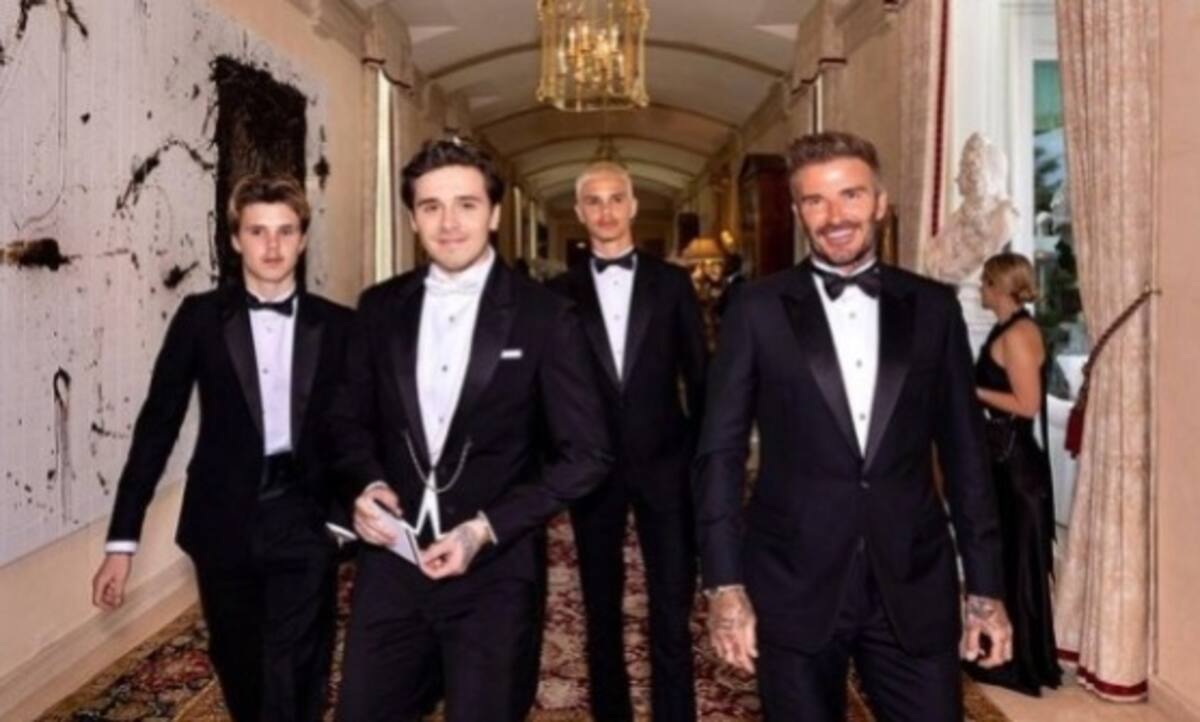 Así festejan los Beckham el Día del padre - Créditos: Instagram