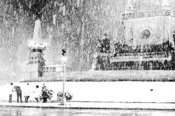 Así fue el día que nevó en la Ciudad de México