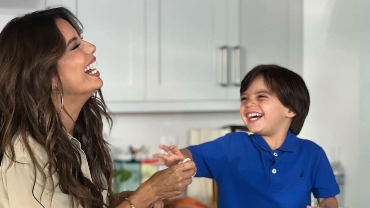 Así de grande está el hijo de Eva Longoria y Pepe Bastón