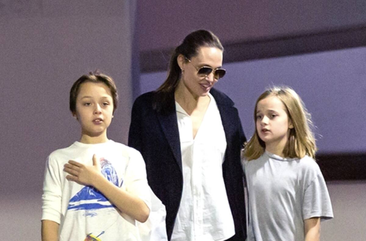 Así han crecido los mellizos de Brad Pitt y Angelina Jolie que rara vez se ven en público