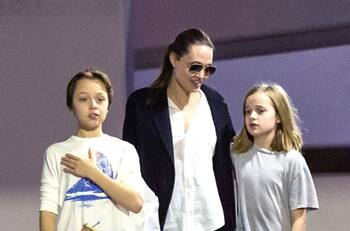 Así han crecido los mellizos de Brad Pitt y Angelina Jolie que rara vez se ven en público