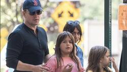 La rara aparición pública de las tres hijas adolescentes de Matt Damon