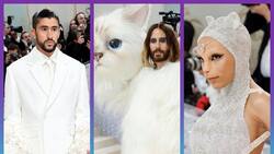 Met Gala 2023; Los extravagantes looks en honor a Karl Lagerfeld donde predominó el blanco y negro