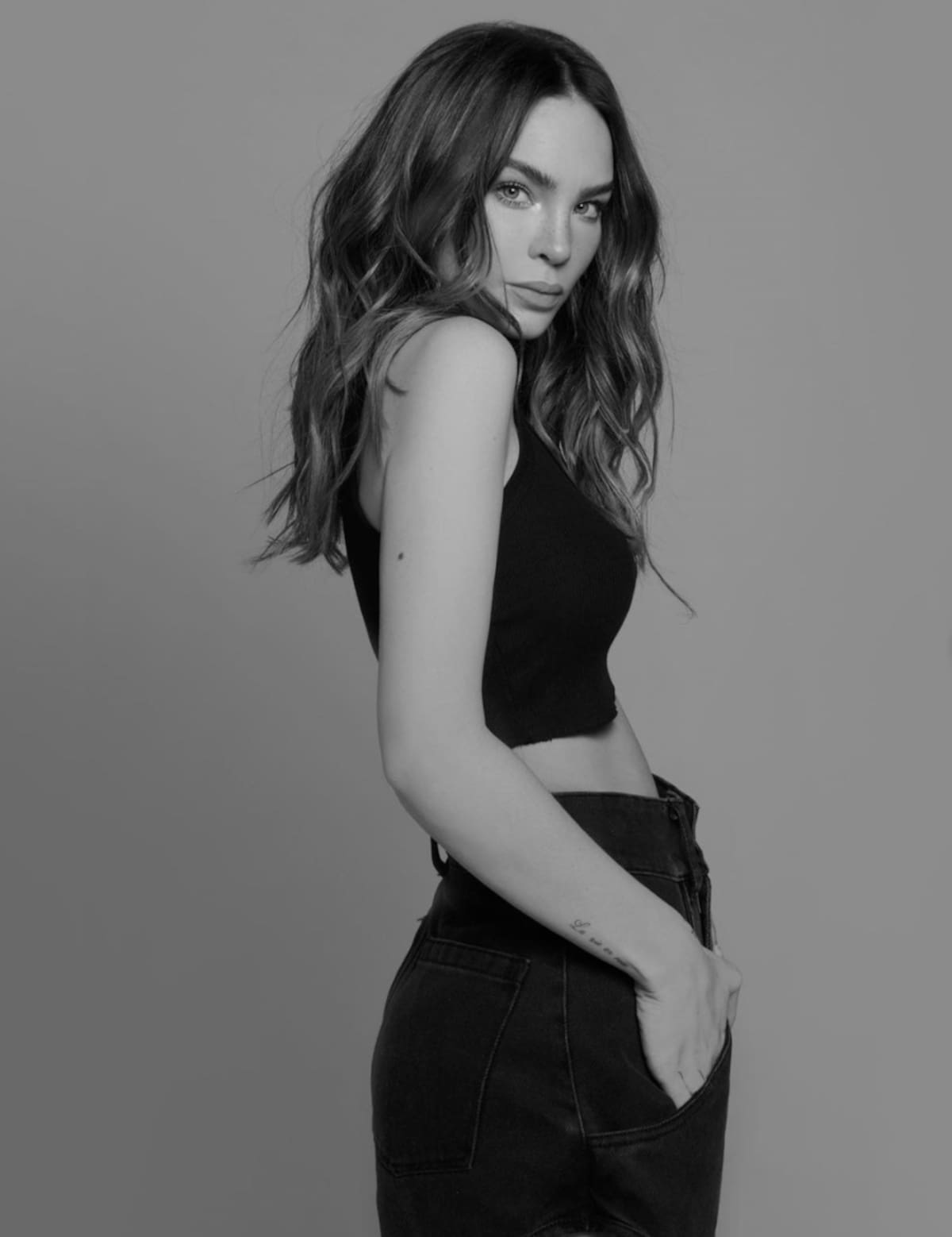 Belinda acudió a un programa de televisión en España y pasó un bochornoso momento. - Créditos: Instagram