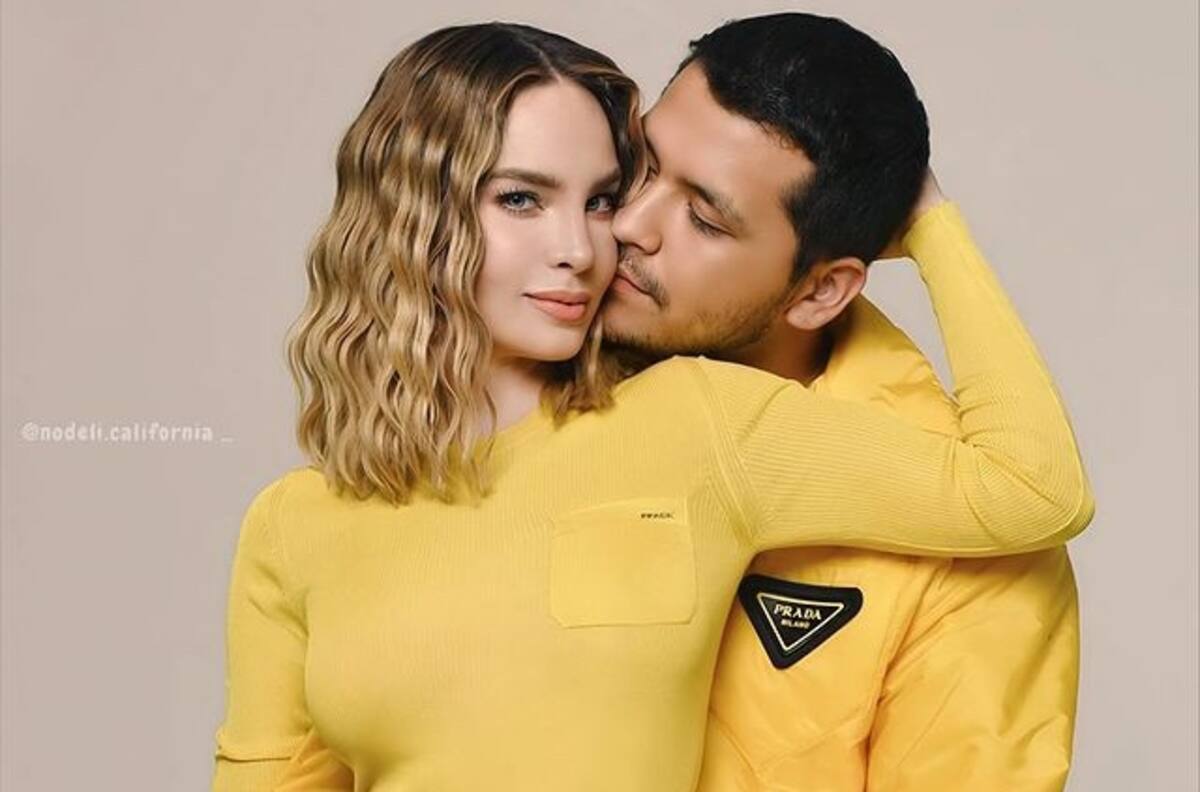 Belinda y Christian Nodal siguen con los disfraces, ahora se pintan de catrinas