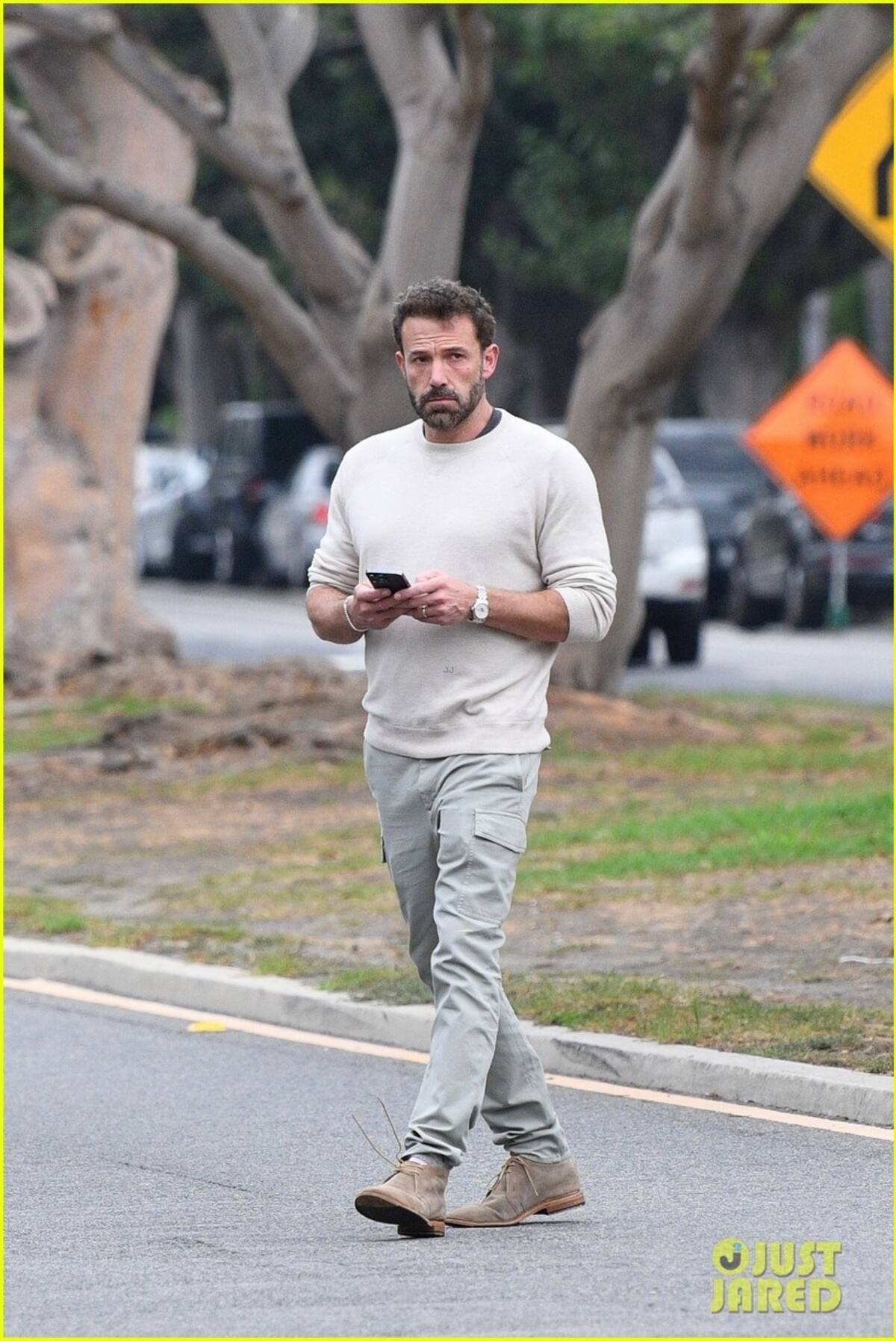 Ben Affleck fue visto sin su esposa en Los Ángeles - Créditos: Instagram