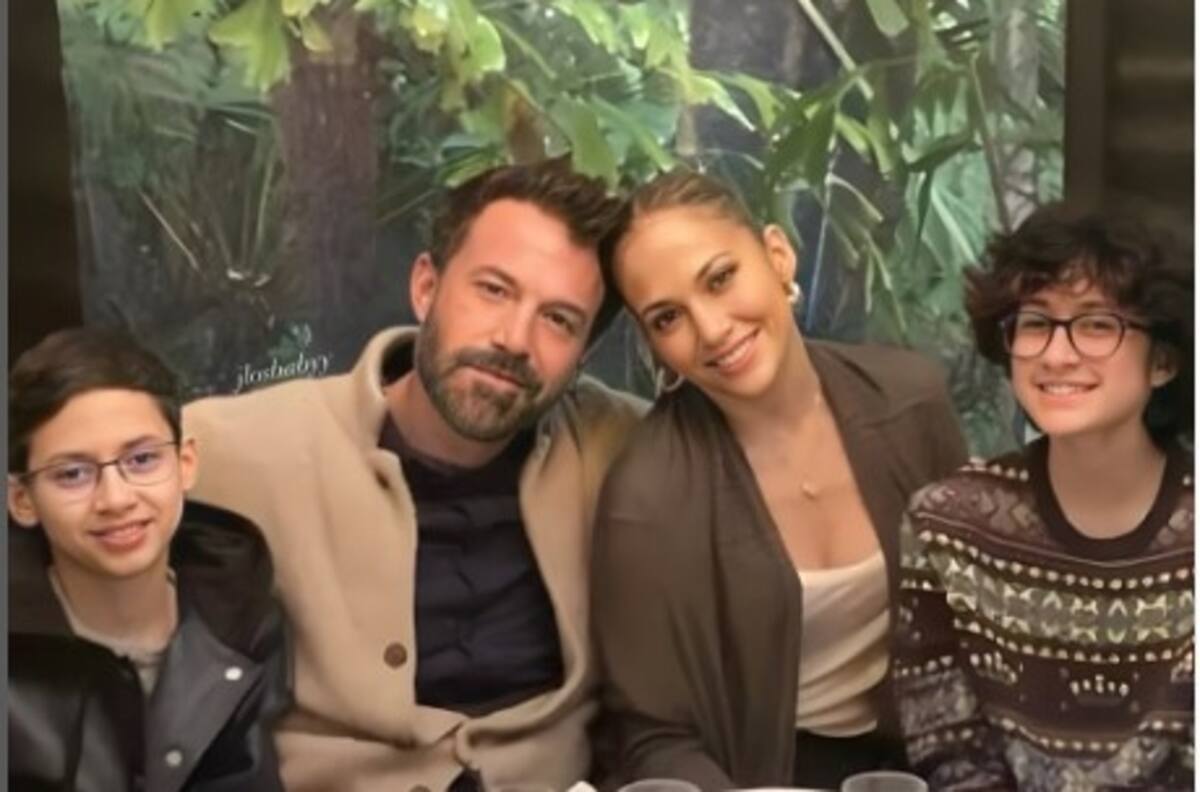 Ben Affleck se llevó JLo y a sus hijos a una cena familiar lejos de Los Ángeles