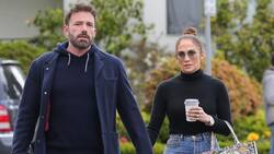 Ben Affleck tiene cara de 'miserable' mientras hace una caminata con JLo y toman café