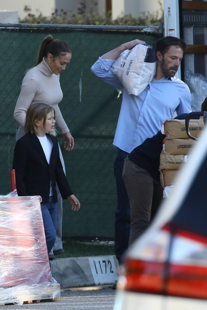 Ben y JLo en una colecta benéfica - Créditos: JenniferLopezfans.com